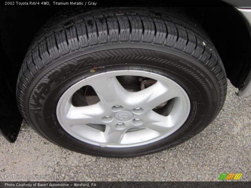 Titanium Metallic / Gray 2002 Toyota RAV4 4WD