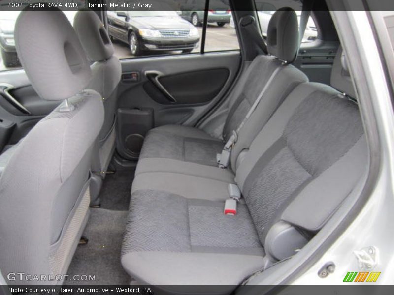 Titanium Metallic / Gray 2002 Toyota RAV4 4WD