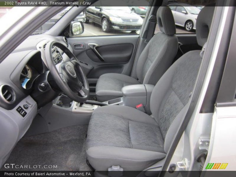 Titanium Metallic / Gray 2002 Toyota RAV4 4WD