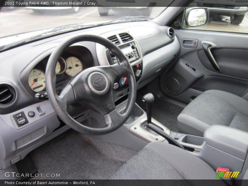 Titanium Metallic / Gray 2002 Toyota RAV4 4WD