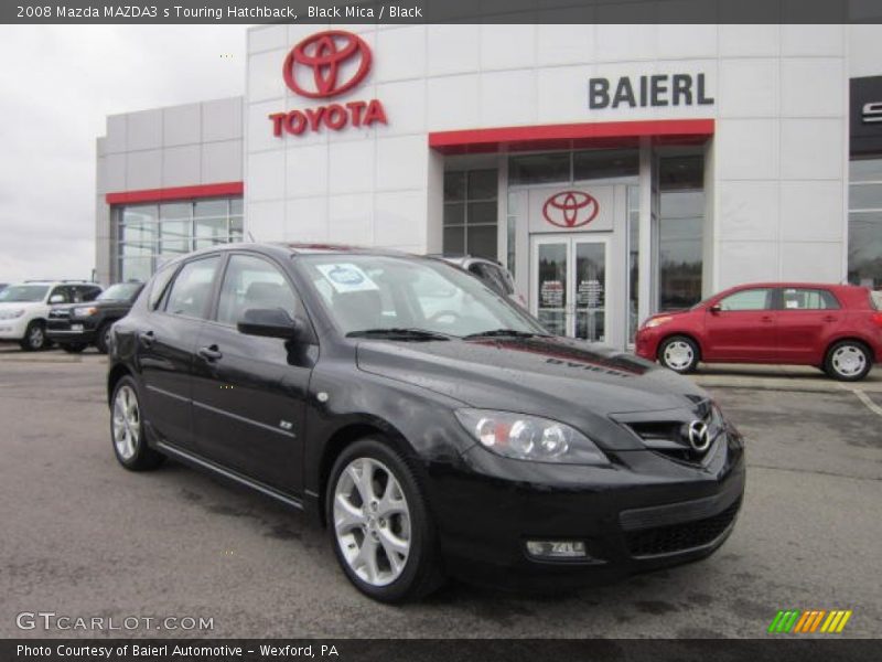 Black Mica / Black 2008 Mazda MAZDA3 s Touring Hatchback