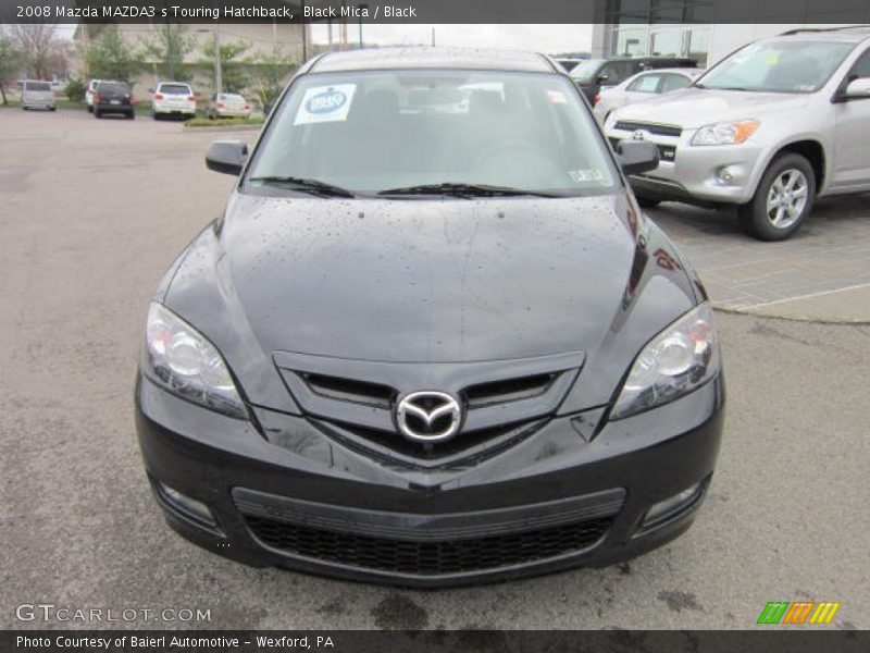 Black Mica / Black 2008 Mazda MAZDA3 s Touring Hatchback