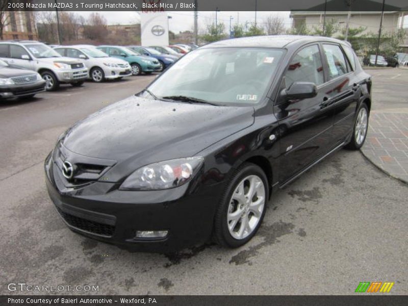 Black Mica / Black 2008 Mazda MAZDA3 s Touring Hatchback