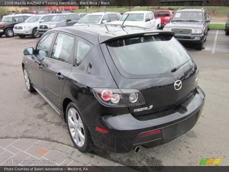 Black Mica / Black 2008 Mazda MAZDA3 s Touring Hatchback