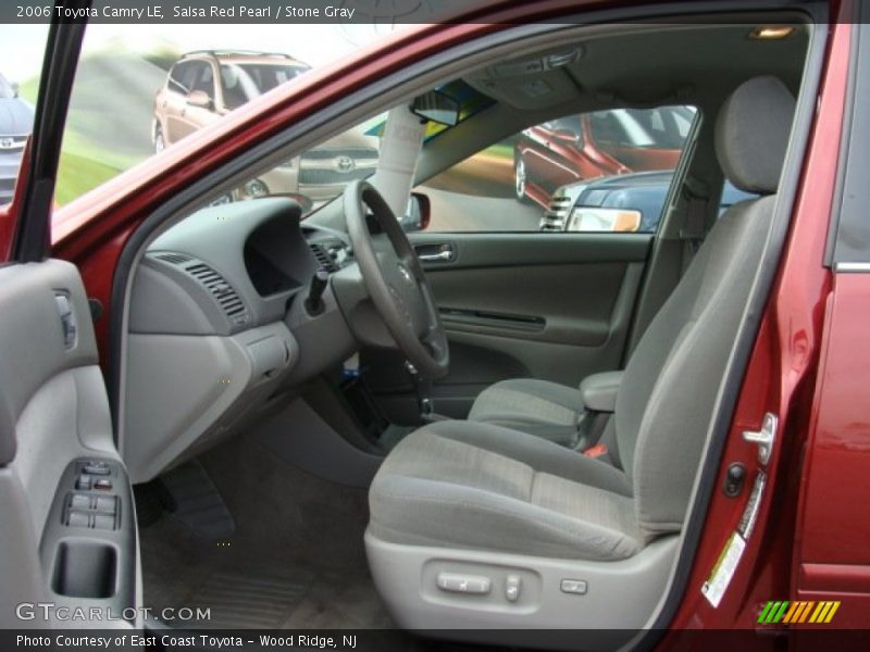 Salsa Red Pearl / Stone Gray 2006 Toyota Camry LE