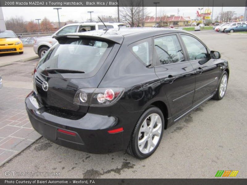 Black Mica / Black 2008 Mazda MAZDA3 s Touring Hatchback