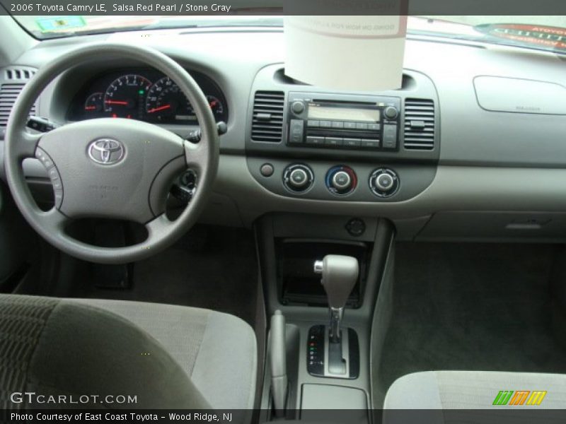 Salsa Red Pearl / Stone Gray 2006 Toyota Camry LE