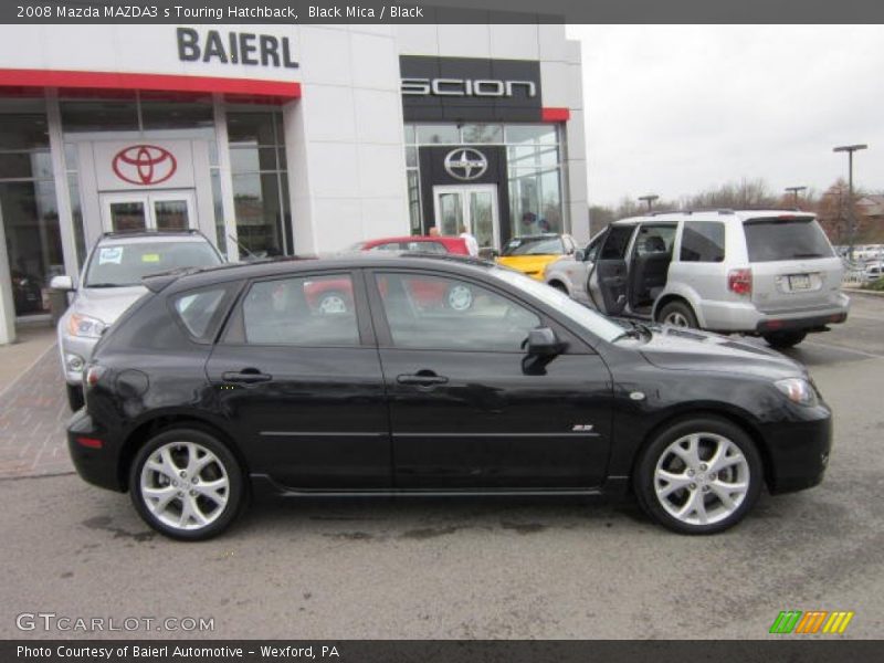 Black Mica / Black 2008 Mazda MAZDA3 s Touring Hatchback