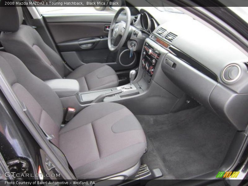 Black Mica / Black 2008 Mazda MAZDA3 s Touring Hatchback