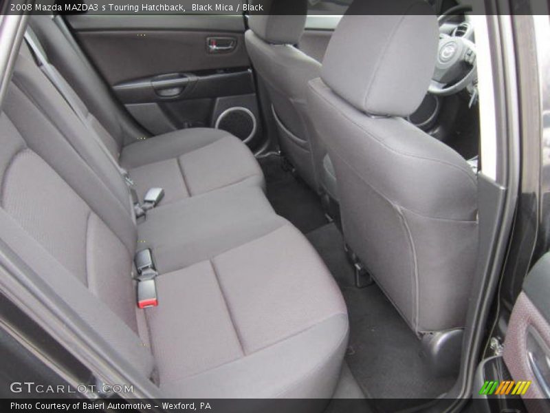Black Mica / Black 2008 Mazda MAZDA3 s Touring Hatchback