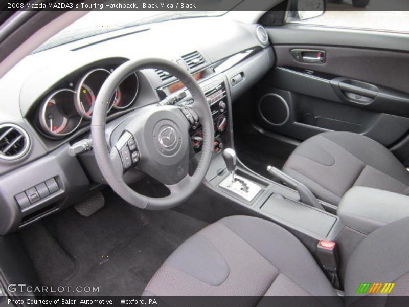 Black Mica / Black 2008 Mazda MAZDA3 s Touring Hatchback