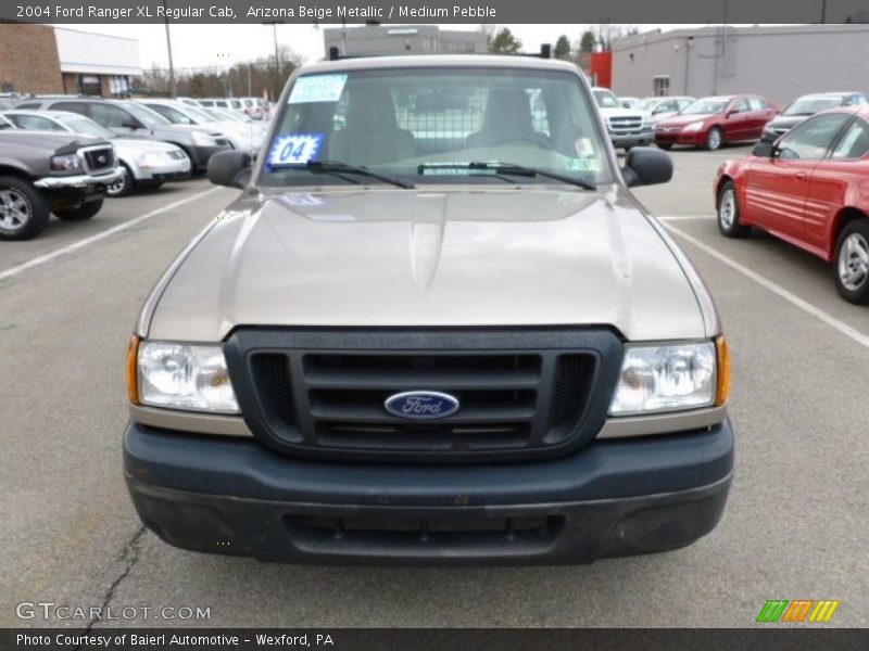 Arizona Beige Metallic / Medium Pebble 2004 Ford Ranger XL Regular Cab