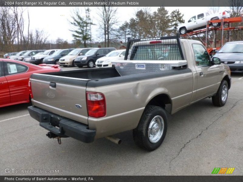 Arizona Beige Metallic / Medium Pebble 2004 Ford Ranger XL Regular Cab
