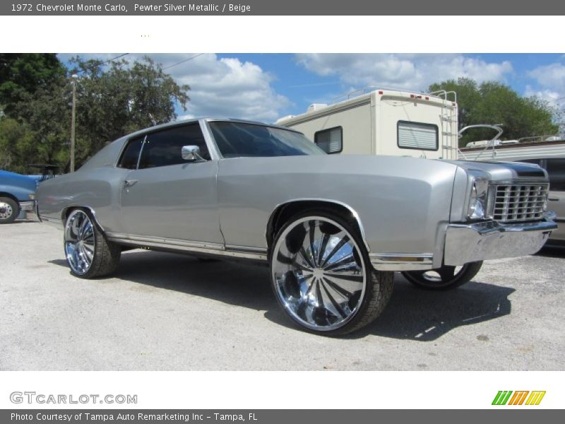Custom Wheels of 1972 Monte Carlo 