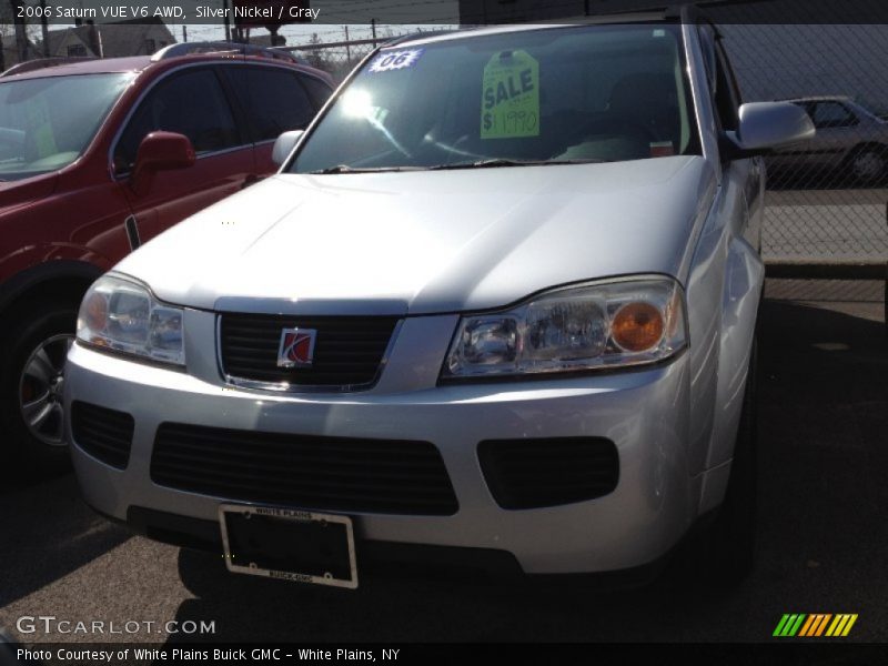 Silver Nickel / Gray 2006 Saturn VUE V6 AWD