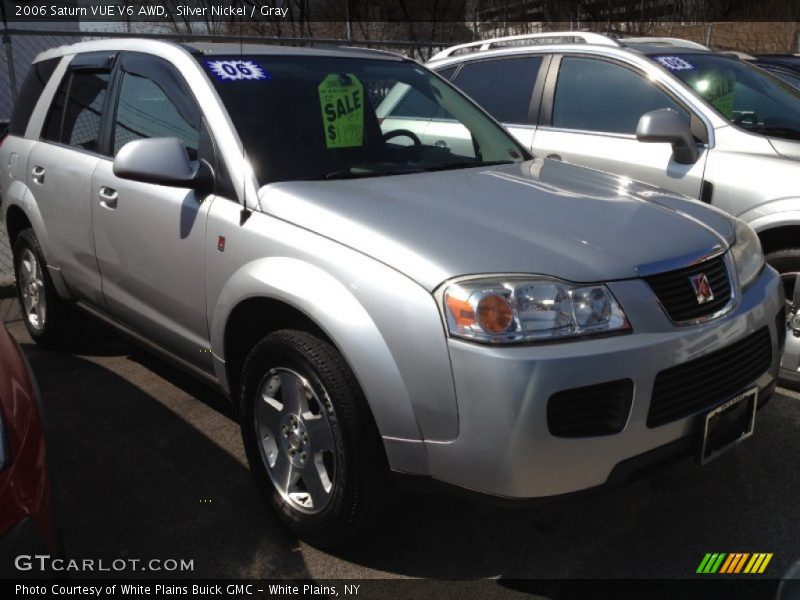 Silver Nickel / Gray 2006 Saturn VUE V6 AWD