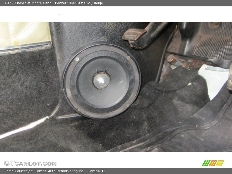 Pewter Silver Metallic / Beige 1972 Chevrolet Monte Carlo