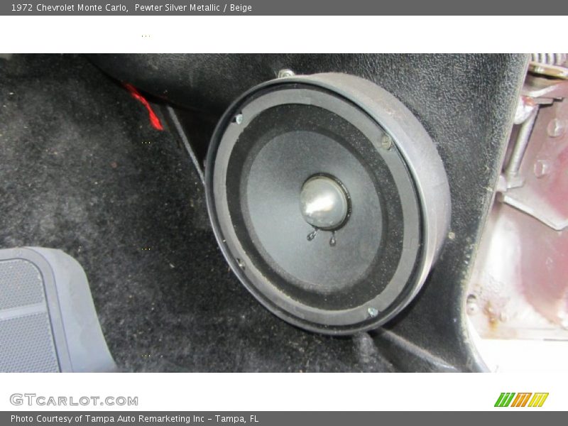 Pewter Silver Metallic / Beige 1972 Chevrolet Monte Carlo