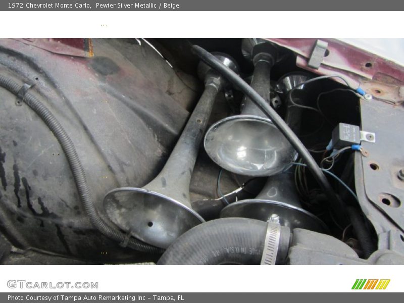 Pewter Silver Metallic / Beige 1972 Chevrolet Monte Carlo