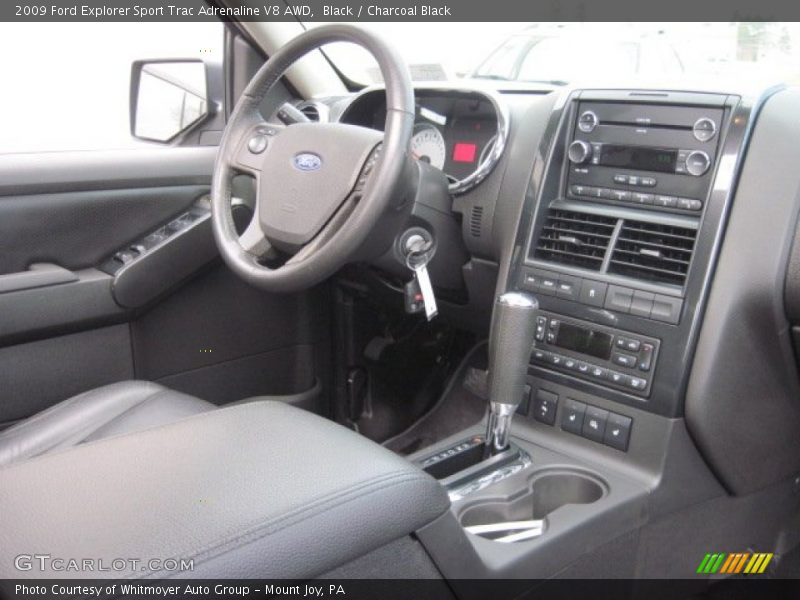 Dashboard of 2009 Explorer Sport Trac Adrenaline V8 AWD