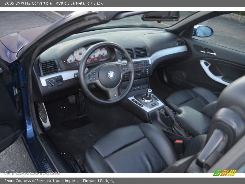 Black Interior - 2005 M3 Convertible 