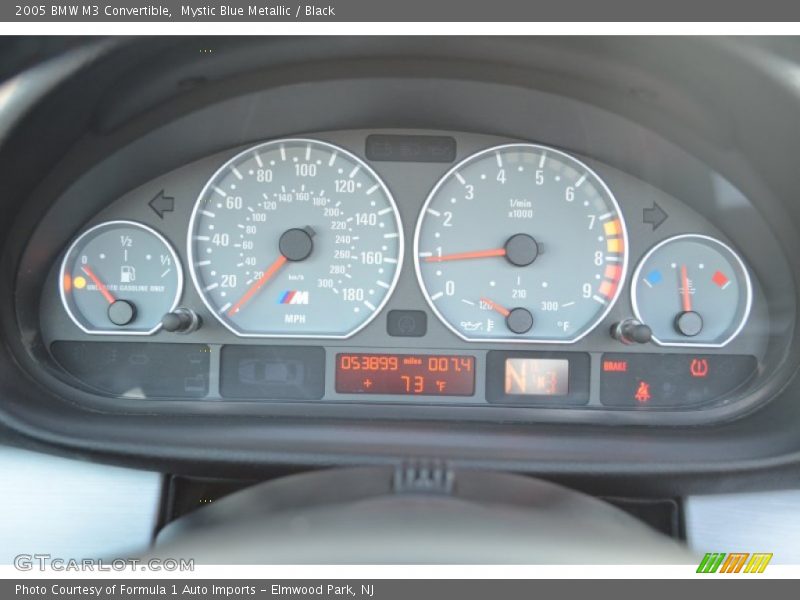  2005 M3 Convertible Convertible Gauges