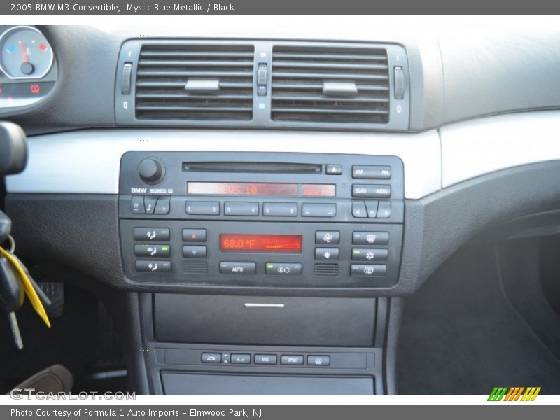 Mystic Blue Metallic / Black 2005 BMW M3 Convertible