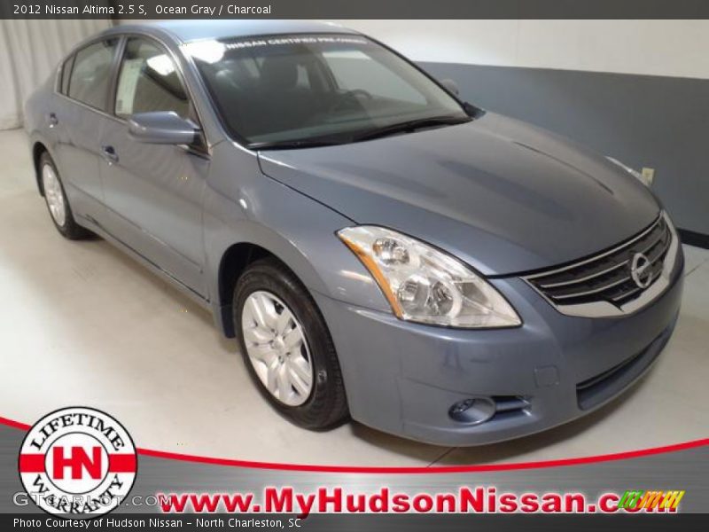 Ocean Gray / Charcoal 2012 Nissan Altima 2.5 S