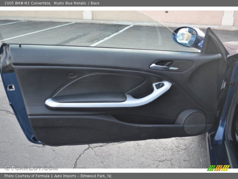 Mystic Blue Metallic / Black 2005 BMW M3 Convertible