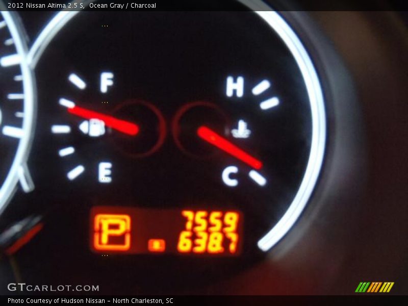 Ocean Gray / Charcoal 2012 Nissan Altima 2.5 S