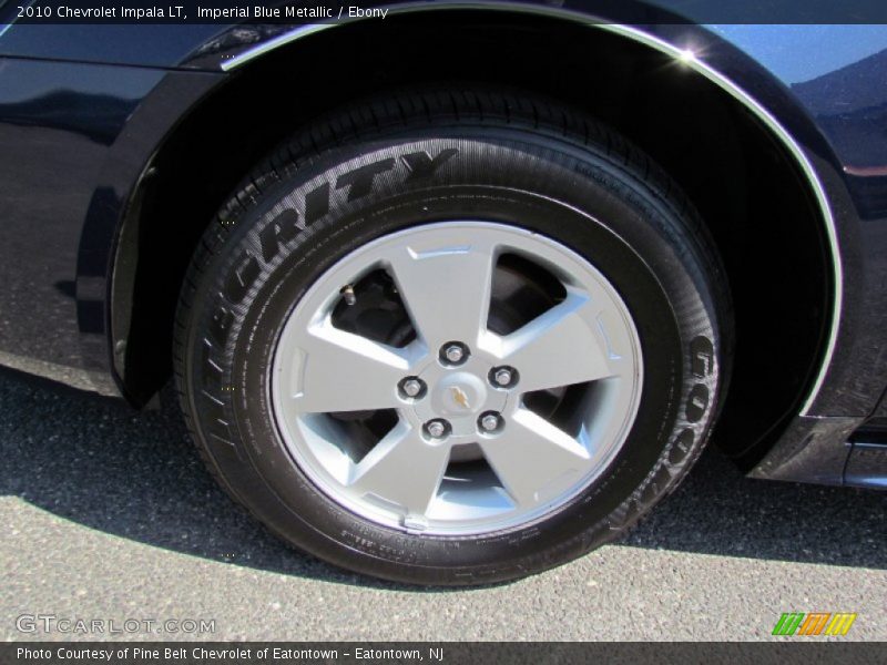 Imperial Blue Metallic / Ebony 2010 Chevrolet Impala LT