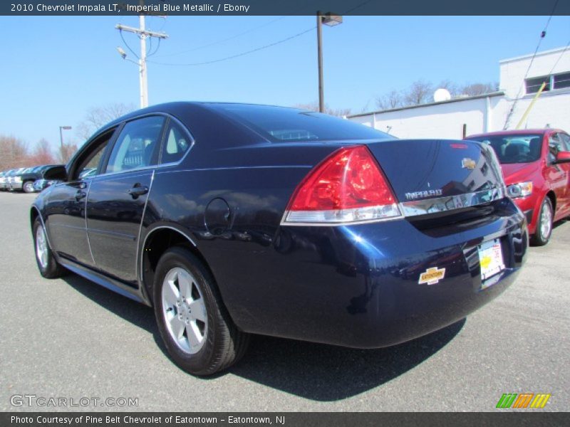 Imperial Blue Metallic / Ebony 2010 Chevrolet Impala LT