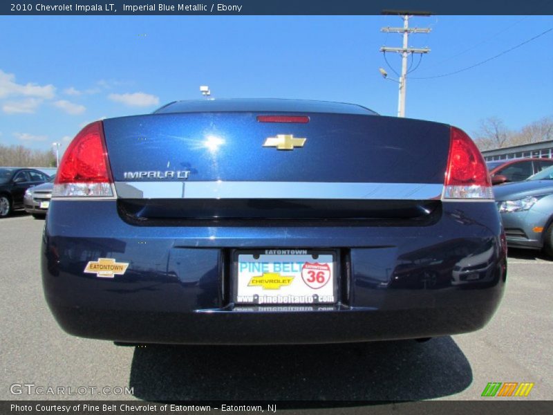 Imperial Blue Metallic / Ebony 2010 Chevrolet Impala LT