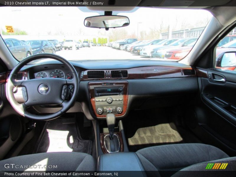 Imperial Blue Metallic / Ebony 2010 Chevrolet Impala LT