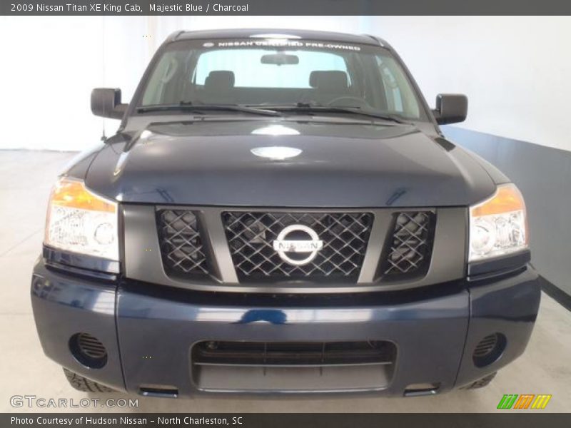Majestic Blue / Charcoal 2009 Nissan Titan XE King Cab