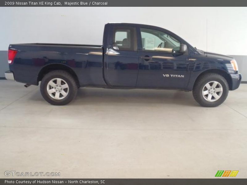 Majestic Blue / Charcoal 2009 Nissan Titan XE King Cab