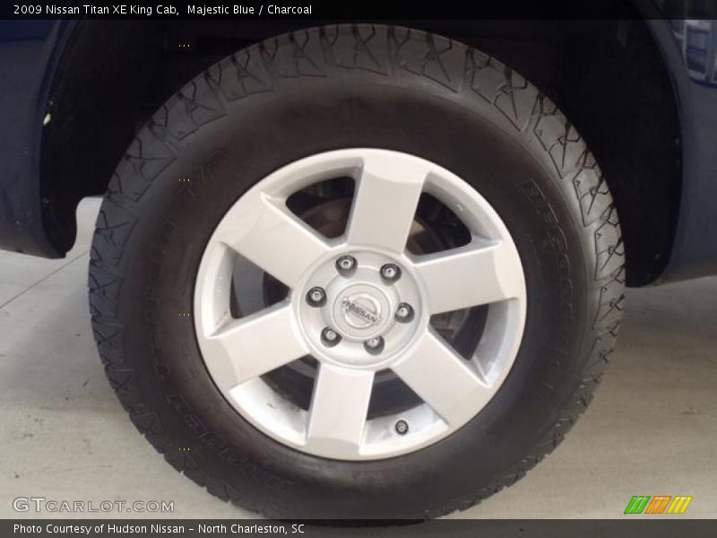 Majestic Blue / Charcoal 2009 Nissan Titan XE King Cab