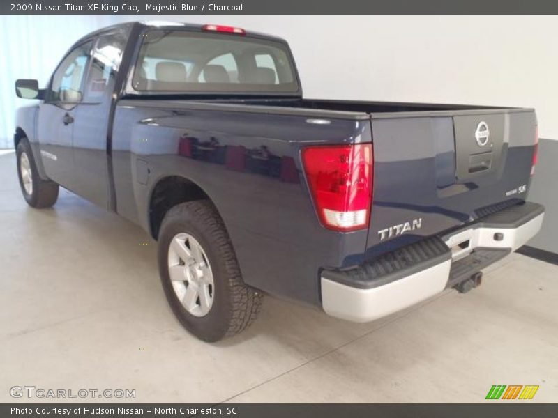 Majestic Blue / Charcoal 2009 Nissan Titan XE King Cab
