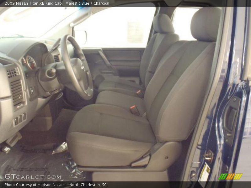 Majestic Blue / Charcoal 2009 Nissan Titan XE King Cab