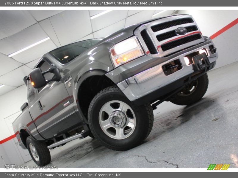 Dark Shadow Gray Metallic / Medium Flint 2006 Ford F250 Super Duty FX4 SuperCab 4x4