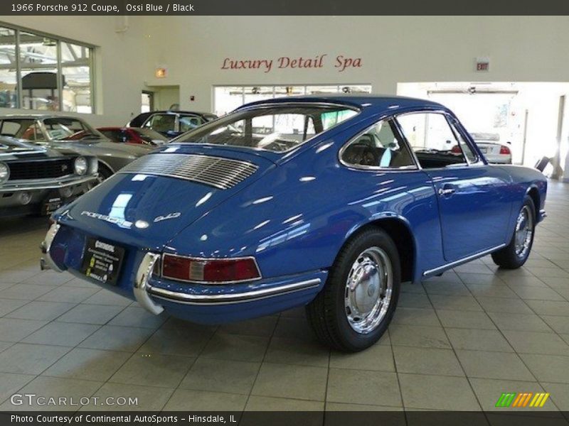 Ossi Blue / Black 1966 Porsche 912 Coupe