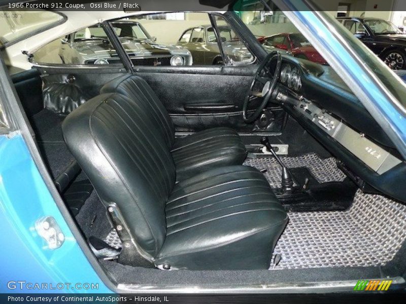  1966 912 Coupe Black Interior