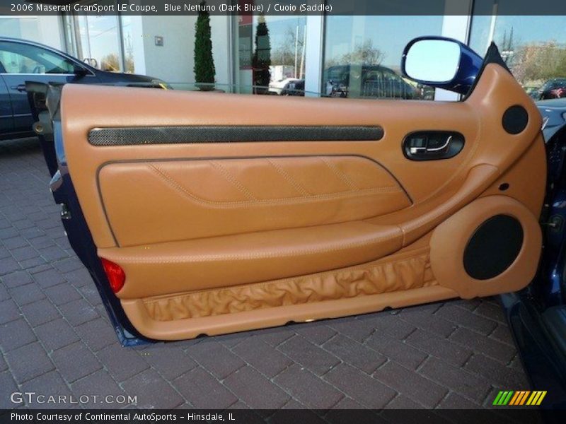 Blue Nettuno (Dark Blue) / Cuoio (Saddle) 2006 Maserati GranSport LE Coupe
