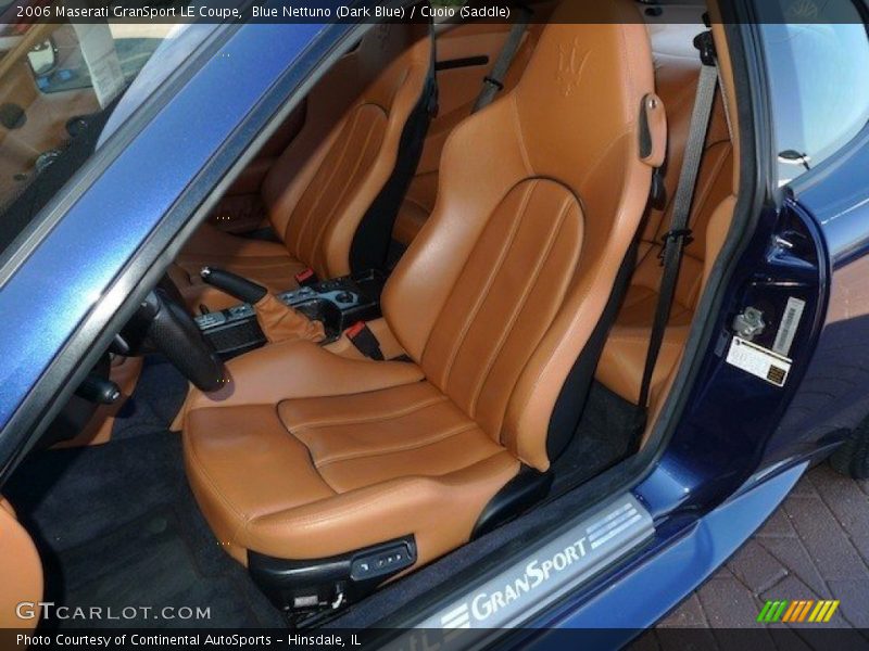 Blue Nettuno (Dark Blue) / Cuoio (Saddle) 2006 Maserati GranSport LE Coupe