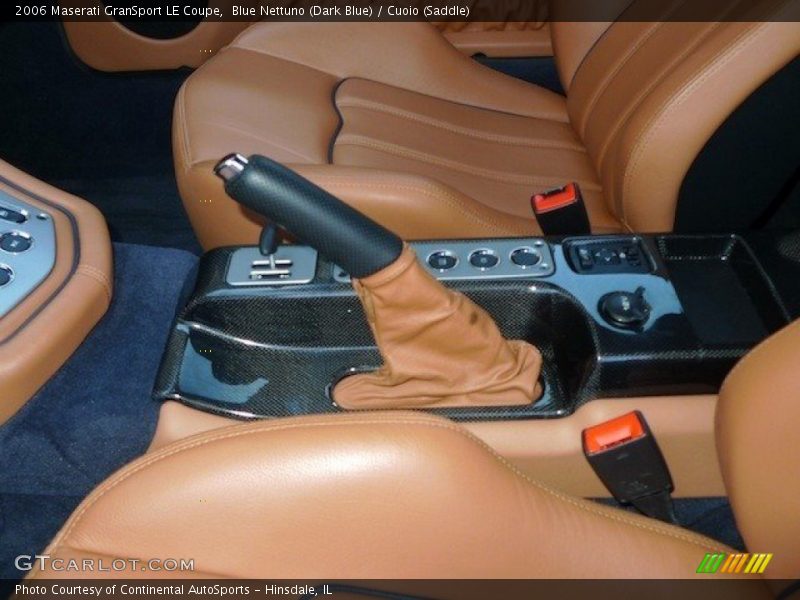 Blue Nettuno (Dark Blue) / Cuoio (Saddle) 2006 Maserati GranSport LE Coupe