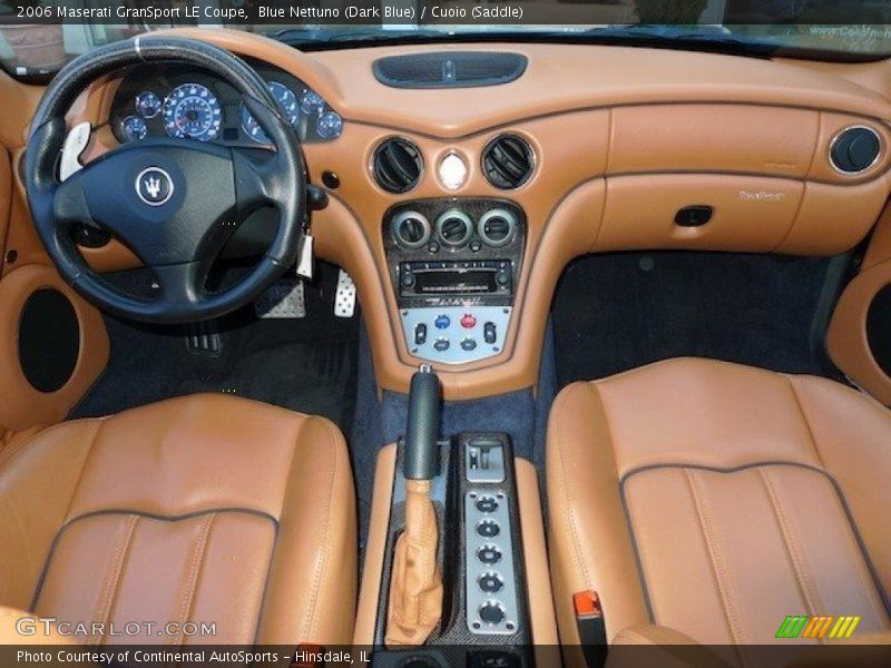 Blue Nettuno (Dark Blue) / Cuoio (Saddle) 2006 Maserati GranSport LE Coupe
