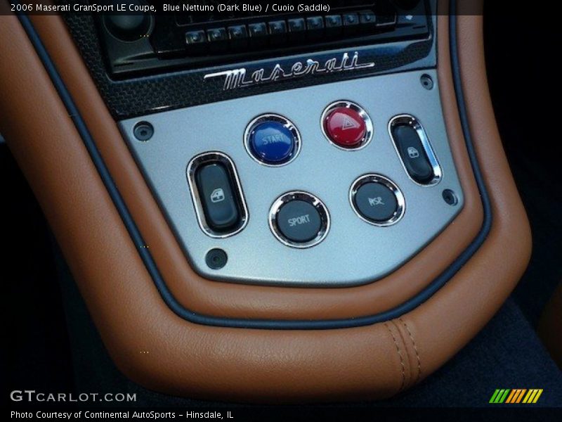 Blue Nettuno (Dark Blue) / Cuoio (Saddle) 2006 Maserati GranSport LE Coupe