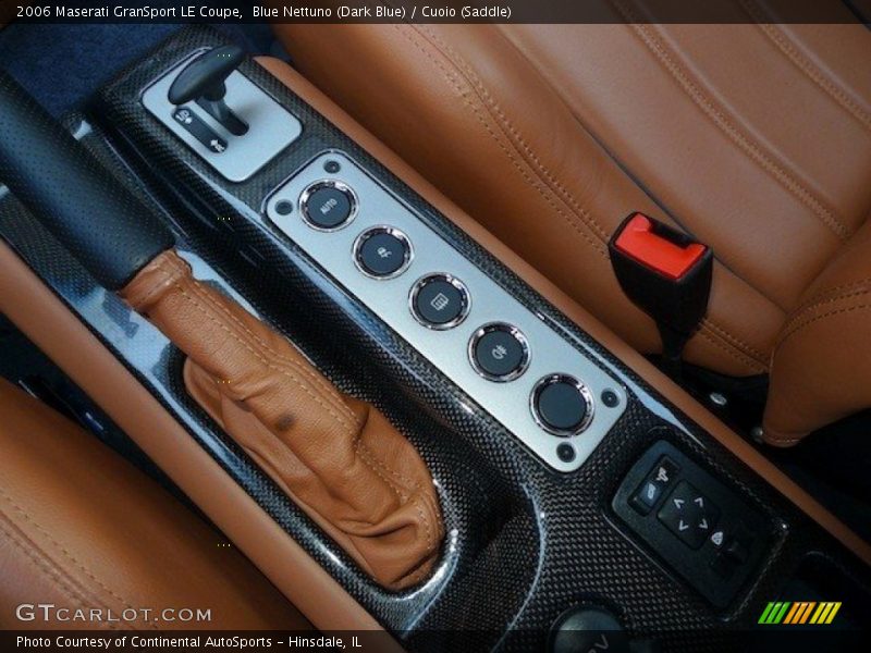 Blue Nettuno (Dark Blue) / Cuoio (Saddle) 2006 Maserati GranSport LE Coupe