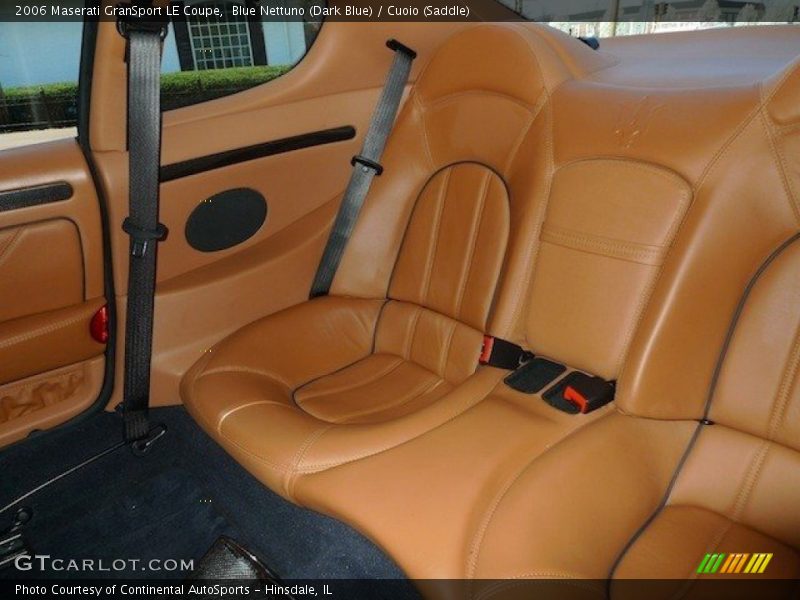 Blue Nettuno (Dark Blue) / Cuoio (Saddle) 2006 Maserati GranSport LE Coupe
