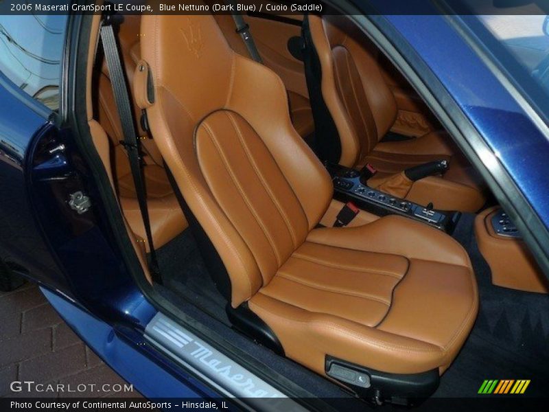 Blue Nettuno (Dark Blue) / Cuoio (Saddle) 2006 Maserati GranSport LE Coupe